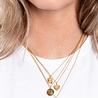 All the Luck in the World Charm Goldplated Necklace Rainbow Rectangle All the Luck in the World Charm Goldplated Necklace Rainbow Rectangle