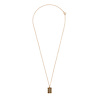 All the Luck in the World Charm Goldplated Necklace Rainbow Rectangle All the Luck in the World Charm Goldplated Necklace Rainbow Rectangle