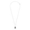 All the Luck in the World Charm Silverplated Necklace Rainbow Rectangle All the Luck in the World Charm Silverplated Necklace Rainbow Rectangle