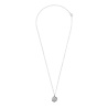 All the Luck in the World Charm Silverplated Necklace Scorpio Circle All the Luck in the World Charm Silverplated Necklace Scorpio Circle