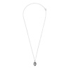 All the Luck in the World Charm Silverplated Necklace Sun Moon Oval All the Luck in the World Charm Silverplated Necklace Sun Moon Oval