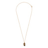 All the Luck in the World Charm Goldplated Necklace Tiger Rectangle All the Luck in the World Charm Goldplated Necklace Tiger Rectangle