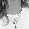 All the Luck in the World Charm Silverplated Necklace Zebra Rectangle All the Luck in the World Charm Silverplated Necklace Zebra Rectangle