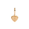 All the Luck in the World Charm Goldplated Earring Burst Heart All the Luck in the World Charm Goldplated Earring Burst Heart