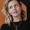 All the Luck in the World Charm Goldplated Earring Burst Heart All the Luck in the World Charm Goldplated Earring Burst Heart