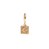 All the Luck in the World Charm Goldplated Earring Moon Stars Square All the Luck in the World Charm Goldplated Earring Moon Stars Square