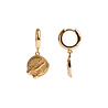 All the Luck in the World Charm Goldplated Earring Scorpio Circle All the Luck in the World Charm Goldplated Earring Scorpio Circle