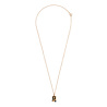 All the Luck in the World Bold Goldplated Necklace Moon Stars Rectangle Black Blue All the Luck in the World Bold Goldplated Necklace Moon Stars Rectangle Black Blue