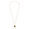 All the Luck in the World Bold Goldplated Necklace Panter Square Multi Color All the Luck in the World Bold Goldplated Necklace Panter Square Multi Color