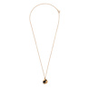 All the Luck in the World Bold Goldplated Necklace Scorpio Circle Black All the Luck in the World Bold Goldplated Necklace Scorpio Circle Black