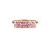 All the Luck in the World Chérie Goldplated Ring Ovals Light Pink All the Luck in the World Chérie Goldplated Ring Ovals Light Pink