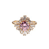 All the Luck in the World Chérie Goldplated Ring Sun Light Pink Clear All the Luck in the World Chérie Goldplated Ring Sun Light Pink Clear