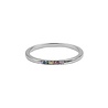 All the Luck in the World Bliss Silverplated Ring Tiny Dots Multi All the Luck in the World Bliss Silverplated Ring Tiny Dots Multi