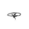 All the Luck in the World Bliss Silverplated Ring Hummingbird All the Luck in the World Bliss Silverplated Ring Hummingbird