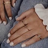 All the Luck in the World Bliss Goldplated Ring Hummingbird All the Luck in the World Bliss Goldplated Ring Hummingbird