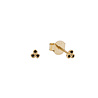 All the Luck in the World Moonlight Goldplated Sterling Silver Earrings Three Dots black All the Luck in the World Moonlight Goldplated Sterling Silver Earrings Three Dots black