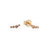 All the Luck in the World Moonlight Goldplated Sterling Silver Earrings Four Dots lilac All the Luck in the World Moonlight Goldplated Sterling Silver Earrings Four Dots lilac
