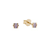 All the Luck in the World Moonlight Goldplated Sterling Silver Earrings Rectangle lila All the Luck in the World Moonlight Goldplated Sterling Silver Earrings Rectangle lila