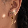 All the Luck in the World Moonlight Goldplated Sterling Silver Earrings Three Dots green All the Luck in the World Moonlight Goldplated Sterling Silver Earrings Three Dots green