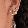 All the Luck in the World Moonlight Goldplated Sterling Silver Earrings Dots Star opal white All the Luck in the World Moonlight Goldplated Sterling Silver Earrings Dots Star opal white