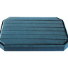 All the Luck in the World Velvet ring display box Blue large All the Luck in the World Velvet ring display box Blue large