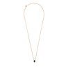 All the Luck in the World Amour Goldplated Necklace Flower Dark blue All the Luck in the World Amour Goldplated Necklace Flower Dark blue