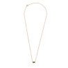 All the Luck in the World Amour Goldplated Necklace Bar Small Green All the Luck in the World Amour Goldplated Necklace Bar Small Green