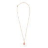 All the Luck in the World Amour Goldplated Necklace Oval Marble Light Pink All the Luck in the World Amour Goldplated Necklace Oval Marble Light Pink