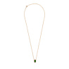 All the Luck in the World Amour Goldplated Necklace Rectangle Green Black All the Luck in the World Amour Goldplated Necklace Rectangle Green Black
