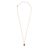 All the Luck in the World Amour Goldplated Amour Goldplated Necklace Oval Red Clear All the Luck in the World Amour Goldplated Amour Goldplated Necklace Oval Red Clear