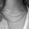 All the Luck in the World Essentials Silverplated Necklace Curb Chain All the Luck in the World Essentials Silverplated Necklace Curb Chain