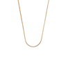 All the Luck in the World Essentials Goldplated Necklace Round Snake All the Luck in the World Essentials Goldplated Necklace Round Snake