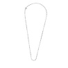 All the Luck in the World Essentials Silverplated Necklace Figaro All the Luck in the World Essentials Silverplated Necklace Figaro
