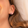 All the Luck in the World Bloom Goldplated Earring Dark Blue All the Luck in the World Bloom Goldplated Earring Dark Blue
