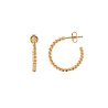All the Luck in the World Essentials Goldplated Hoop Pin Small Twisted All the Luck in the World Essentials Goldplated Hoop Pin Small Twisted