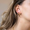 All the Luck in the World Essentials Goldplated Hoop Pin Big Square Twist All the Luck in the World Essentials Goldplated Hoop Pin Big Square Twist