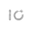 All the Luck in the World Essentials Silverplated Hoop Pin Thick Antique Sand Blasted All the Luck in the World Essentials Silverplated Hoop Pin Thick Antique Sand Blasted
