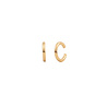 All the Luck in the World Essentials Goldplated Cuff Plain All the Luck in the World Essentials Goldplated Cuff Plain
