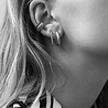 All the Luck in the World Essentials Silverplated Cuff Croissant All the Luck in the World Essentials Silverplated Cuff Croissant
