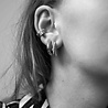 All the Luck in the World Essentials Silverplated Cuff Zirconia All Clear All the Luck in the World Essentials Silverplated Cuff Zirconia All Clear
