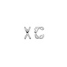 All the Luck in the World Essentials Silverplated Cuff Plain Cross All the Luck in the World Essentials Silverplated Cuff Plain Cross