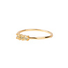 All the Luck in the World Jolie Ring Goldplated Sterling Silver Bar Apple Green All the Luck in the World Jolie Ring Goldplated Sterling Silver Bar Apple Green