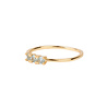 All the Luck in the World Jolie Ring Goldplated Sterling Silver Bar Aquamarine All the Luck in the World Jolie Ring Goldplated Sterling Silver Bar Aquamarine