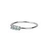 All the Luck in the World Jolie Ring Sterling Silver Bar Aquamarine All the Luck in the World Jolie Ring Sterling Silver Bar Aquamarine
