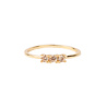 All the Luck in the World Jolie Ring Goldplated Sterling Silver Bar Champagne All the Luck in the World Jolie Ring Goldplated Sterling Silver Bar Champagne