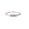 All the Luck in the World Jolie Ring Sterling Silver Bar Champagne All the Luck in the World Jolie Ring Sterling Silver Bar Champagne