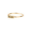 All the Luck in the World Jolie Ring Goldplated Sterling Silver Bar Peridot All the Luck in the World Jolie Ring Goldplated Sterling Silver Bar Peridot