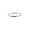 All the Luck in the World Jolie Ring Sterling Silver Tiny Dots Black All the Luck in the World Jolie Ring Sterling Silver Tiny Dots Black
