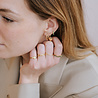 All the Luck in the World Jolie Ring Goldplated Sterling Silver Tiny Dots Champagne All the Luck in the World Jolie Ring Goldplated Sterling Silver Tiny Dots Champagne
