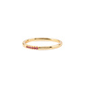 All the Luck in the World Jolie Ring Goldplated Sterling Silver Tiny Dots Pink All the Luck in the World Jolie Ring Goldplated Sterling Silver Tiny Dots Pink